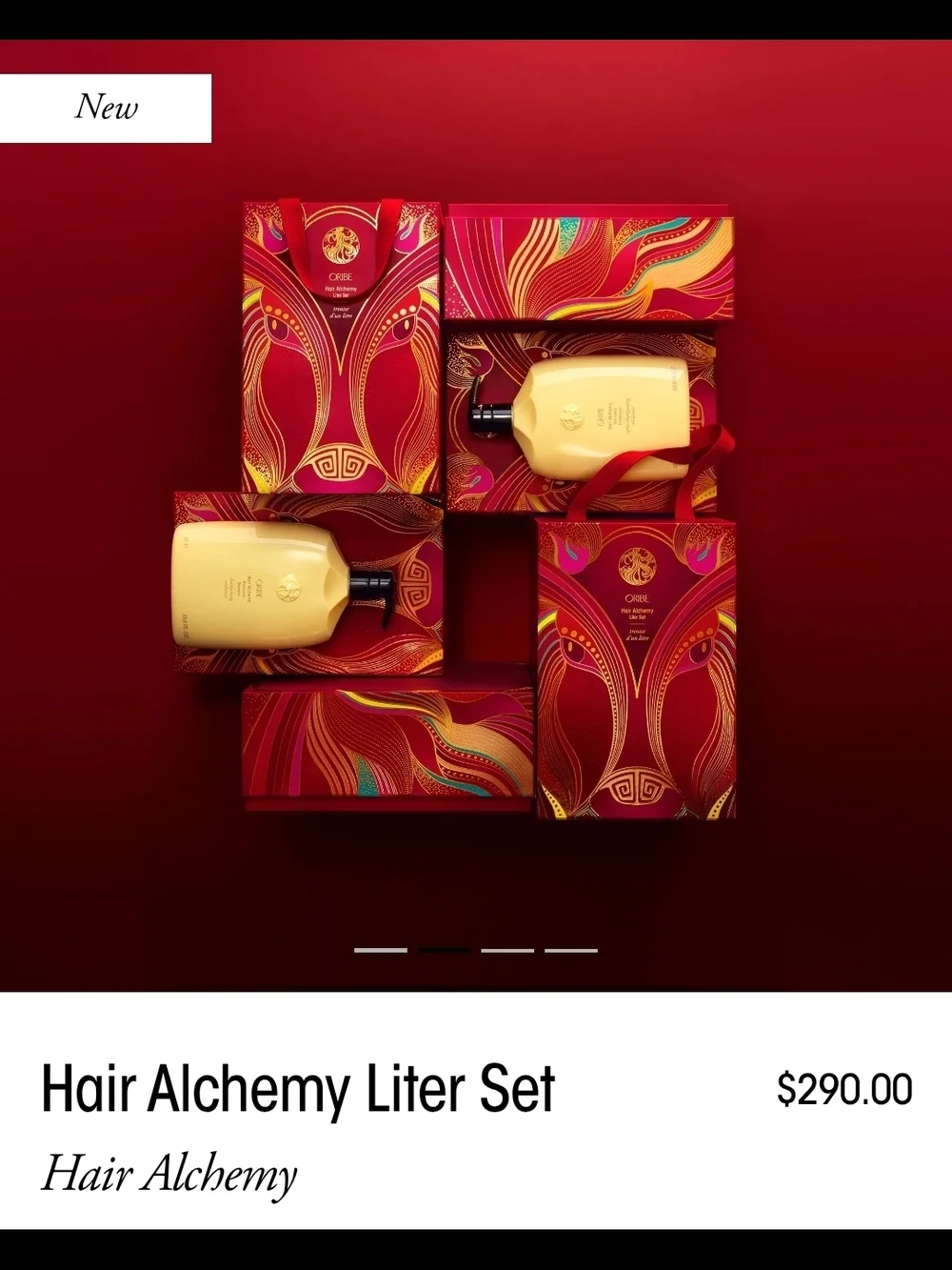 Oribe Hair Alchemy Shampoo & Conditioner Set - Red & Pale Yellow